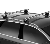  Багажник Thule WingBar Evo на крышу Genesis GV60, 5-dr SUV с 2022 г., интегрированные рейлинги в компании RackWorld