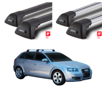  Багажник Yakima (Whispbar) на крышу Audi A3/S3/RS3 Sportback (Ауди A3/S3/RS3 Спортбек) 5 Door Hatch 2004 - 2012 интегрированные рейлинги в компании RackWorld