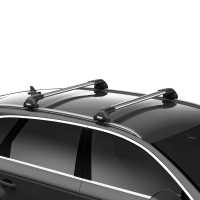  Багажник Thule WingBar Edge на крышу Toyota Highlander (XU70), 5 Door SUV c 2020 г., интегрированные рейлинги компании RACK WORLD