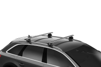  Багажник Thule WingBar Evo на крышу Audi Q6 Sportback e-tron, 5-dr SUV с 2025 г., интегрированные рейлинги в компании RackWorld