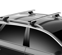  Багажник Thule WingBar Evo на крышу Mercedes-Benz GLE (W166), 5 Door SUV, 2015-2019 г., рейлинги с просветом в компании RackWorld