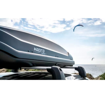  Автомобильный бокс Hapro Explorer 420 черный матовый компании RackWorld