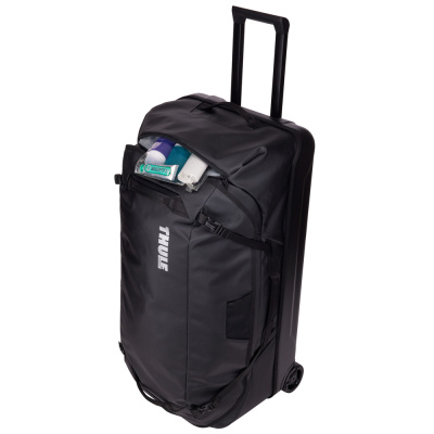  Чемодан Thule Chasm Rolling Duffel Black, 110 л, черный, 3204987 компании RackWorld